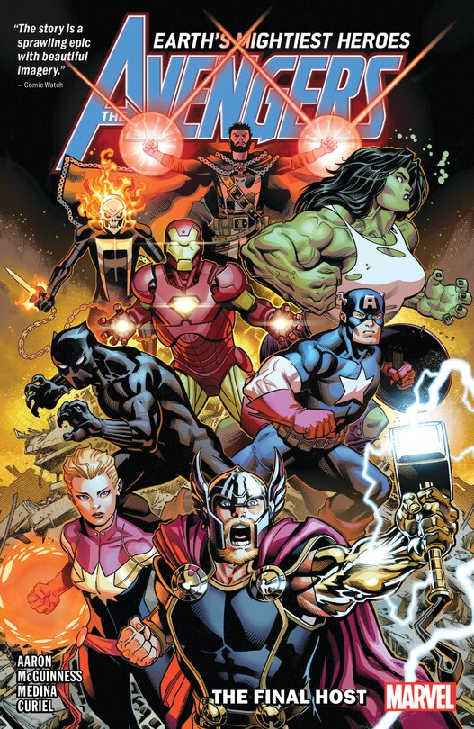 Front cover_AVENGERS BY JASON AARON VOL. 1: THE FINAL HOST