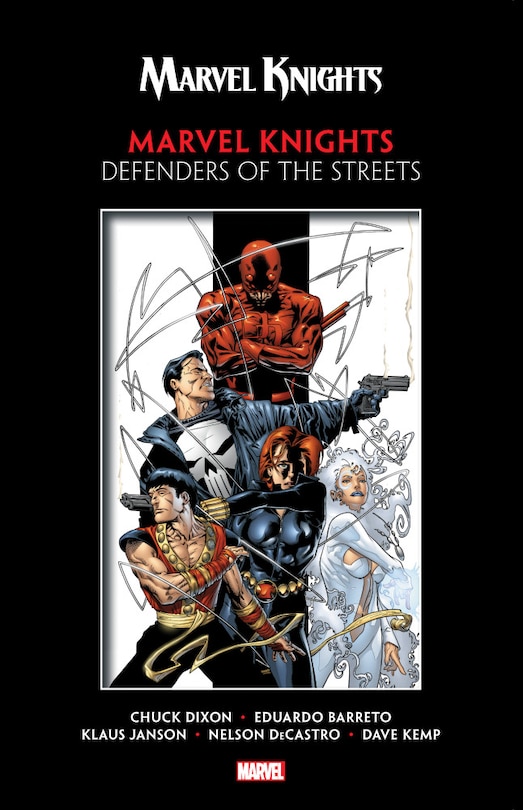Couverture_MARVEL KNIGHTS BY DIXON & BARRETO: DEFENDERS OF THE STREETS