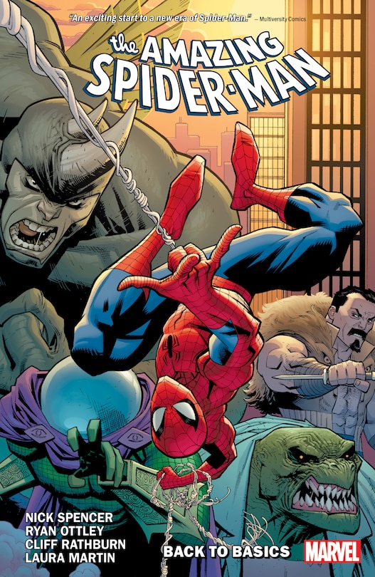 Front cover_AMAZING SPIDER-MAN BY NICK SPENCER VOL. 1: BACK TO BASICS