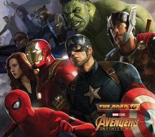 Front cover_The Road to Marvel's Avengers: Infinity War - The Art of the Marvel Cinematic Universe