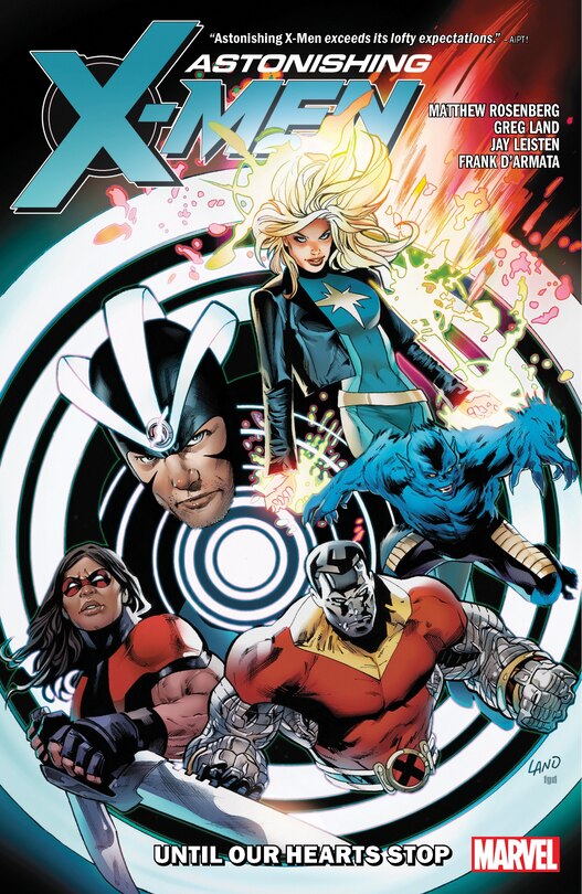 Front cover_ASTONISHING X-MEN BY MATTHEW ROSENBERG: UNTIL OUR HEARTS STOP