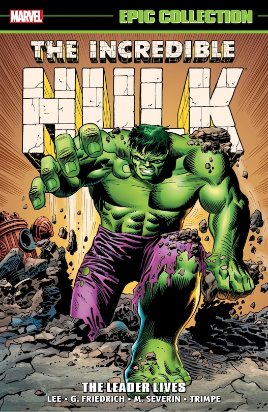 Front cover_Incredible Hulk Epic Collection: The Leader Lives