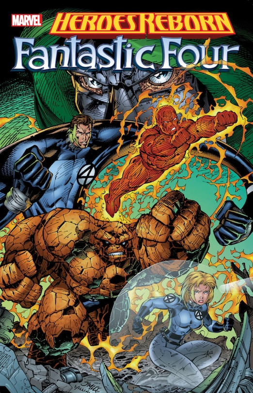 Couverture_HEROES REBORN: FANTASTIC FOUR [NEW PRINTING]