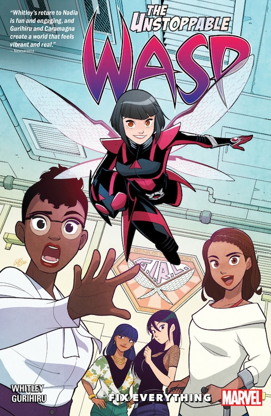 Couverture_THE UNSTOPPABLE WASP: UNLIMITED VOL. 1 - FIX EVERYTHING