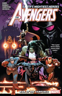 Front cover_AVENGERS BY JASON AARON VOL. 3: WAR OF THE VAMPIRES