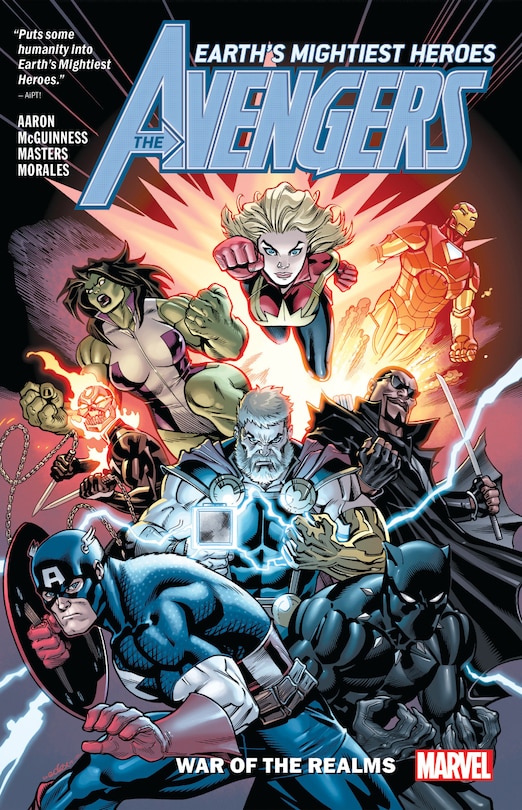 Couverture_AVENGERS BY JASON AARON VOL. 4: WAR OF THE REALMS