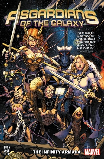 Front cover_Asgardians Of The Galaxy Vol. 1