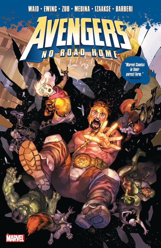 Front cover_Avengers: No Road Home