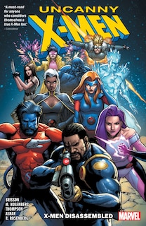 Couverture_Uncanny X-Men: X-Men Disassembled