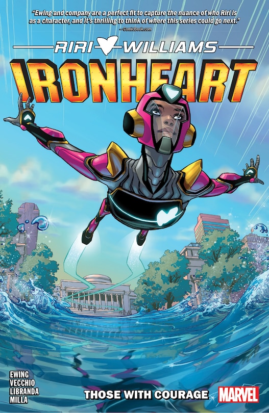 Couverture_IRONHEART VOL. 1: THOSE WITH COURAGE