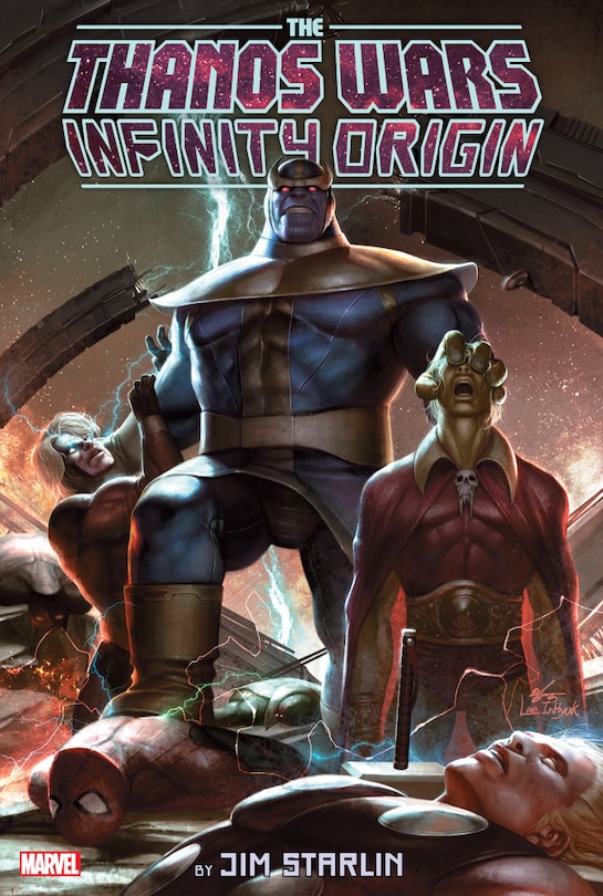 Couverture_The Thanos Wars: Infinity Origin Omnibus