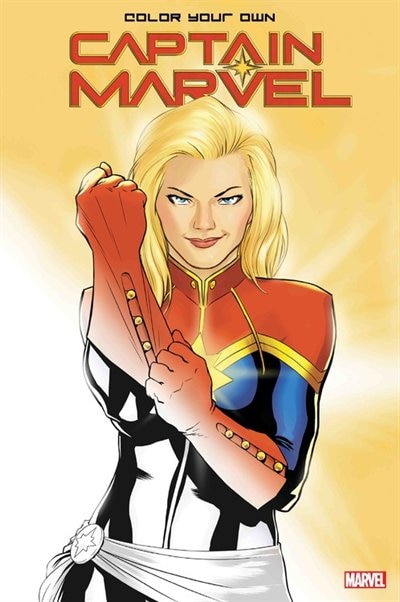 Front cover_Color Your Own Captain Marvel