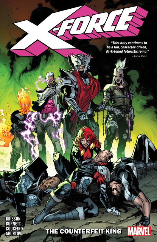 Front cover_X-FORCE VOL. 2: THE COUNTERFEIT KING