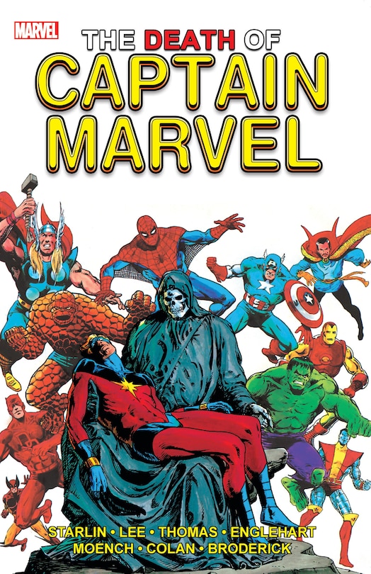 Front cover_THE DEATH OF CAPTAIN MARVEL [NEW PRINTING 2]