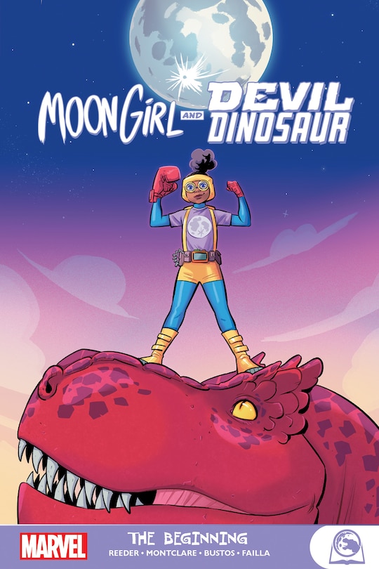 Front cover_MOON GIRL AND DEVIL DINOSAUR: THE BEGINNING