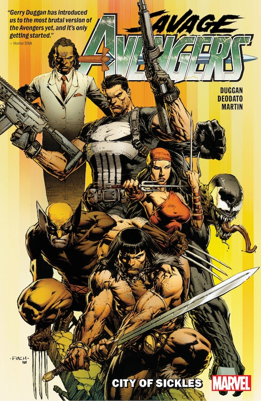 Couverture_SAVAGE AVENGERS VOL. 1: CITY OF SICKLES