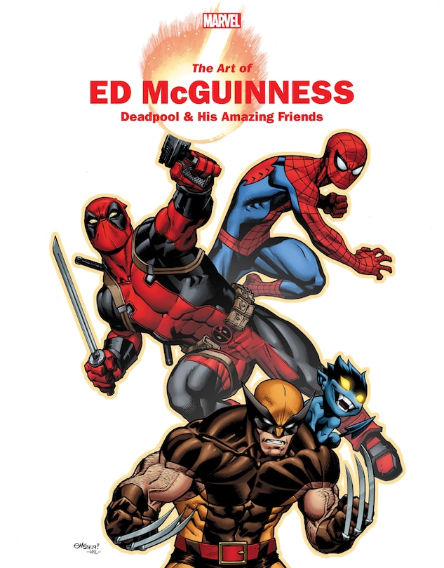 Couverture_MARVEL MONOGRAPH: THE ART OF ED MCGUINNESS - DEADPOOL & HIS AMAZING FRIENDS