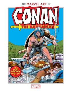 Front cover_The Marvel Art of Conan the Barbarian