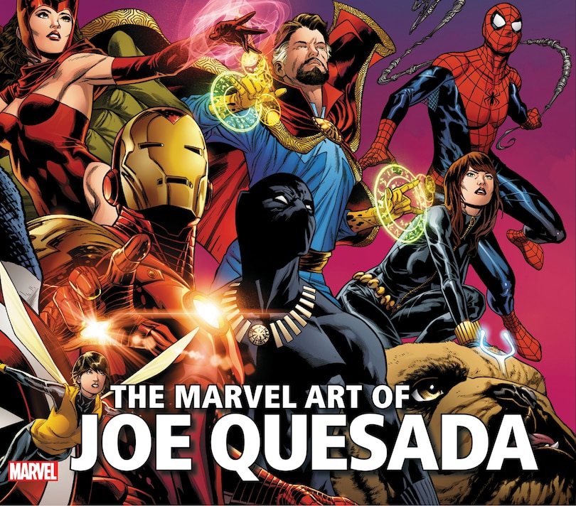 Front cover_The Marvel Art of Joe Quesada - Expanded Edition