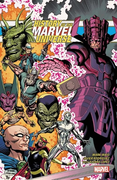 Front cover_History Of The Marvel Universe Treasury Edition