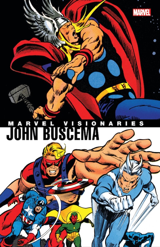 Front cover_Marvel Visionaries: John Buscema