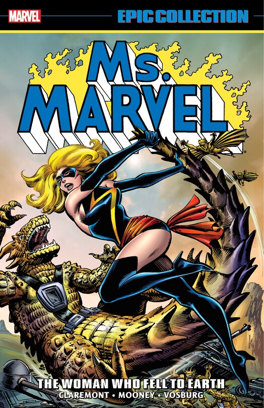 Front cover_Ms. Marvel Epic Collection: The Woman Who Fell To Earth