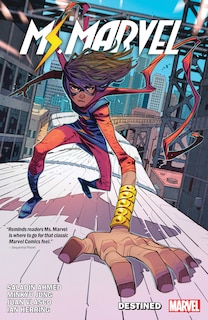 Couverture_MS. MARVEL BY SALADIN AHMED VOL. 1: DESTINED