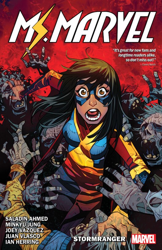 Front cover_MS. MARVEL BY SALADIN AHMED VOL. 2: STORMRANGER