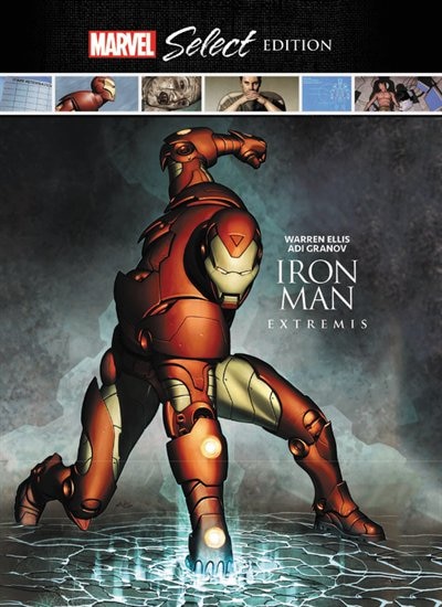 Front cover_Iron Man: Extremis Marvel Select Edition