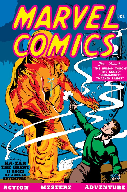 Front cover_GOLDEN AGE MARVEL COMICS OMNIBUS VOL. 1 [NEW PRINTING]