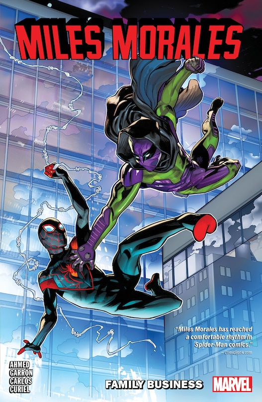 Front cover_MILES MORALES VOL. 3: FAMILY BUSINESS