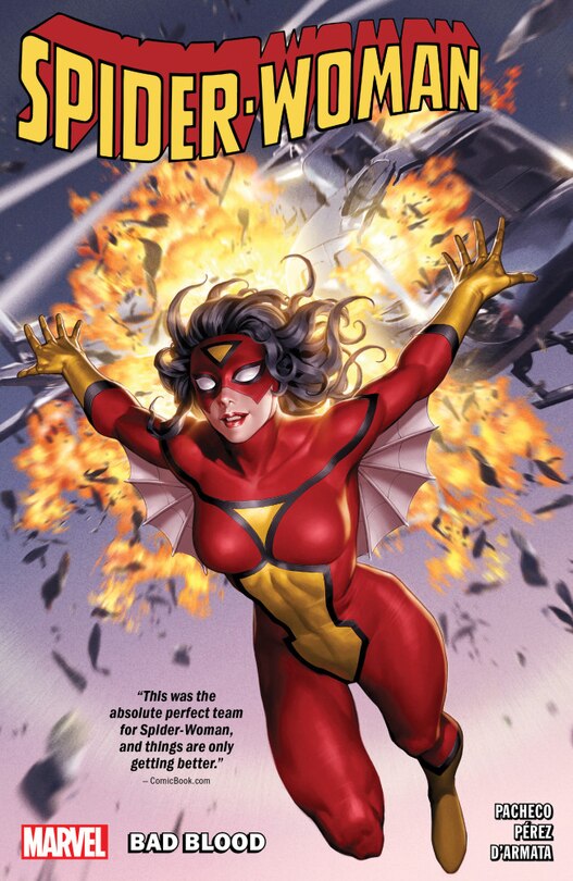 Couverture_SPIDER-WOMAN VOL. 1: BAD BLOOD
