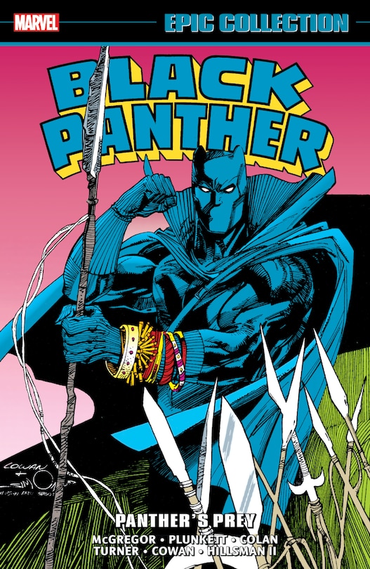 Front cover_Black Panther Epic Collection: Panther's Prey