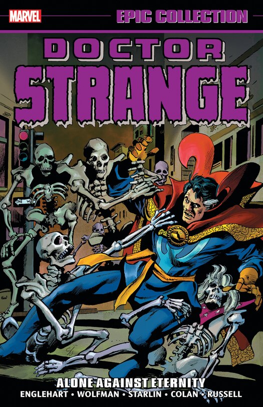 Front cover_Doctor Strange Epic Collection: Alone Against Eternity