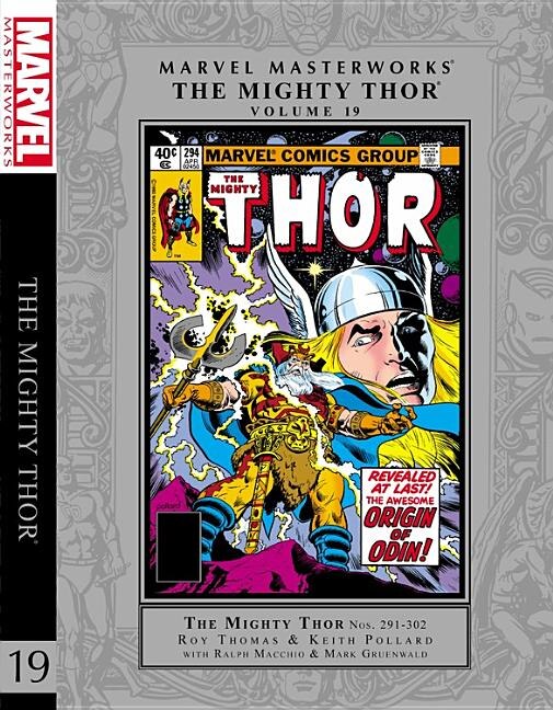 Front cover_Marvel Masterworks: Thor Vol. 19