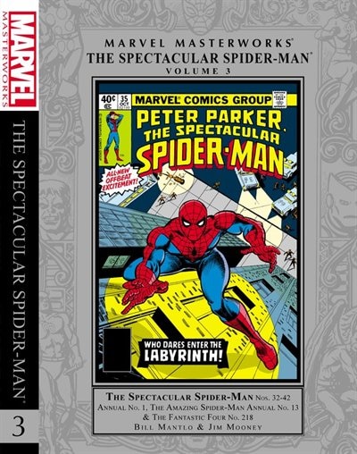Couverture_Marvel Masterworks: The Spectacular Spider-man Vol. 3