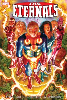 Front cover_The Eternals: The Complete Saga Omnibus