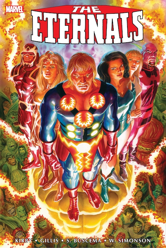 Front cover_The Eternals: The Complete Saga Omnibus