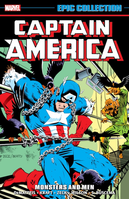 Couverture_Captain America Epic Collection: Monsters And Men