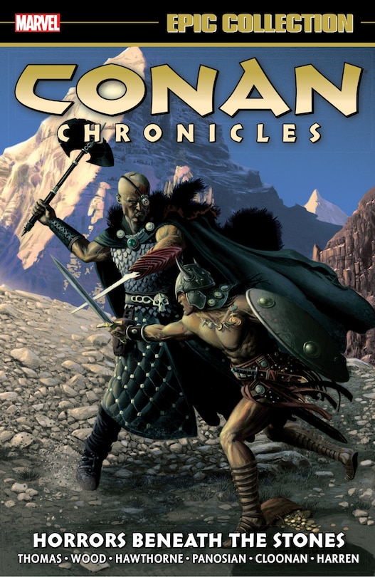 Front cover_Conan Chronicles Epic Collection: Horrors Beneath the Stones