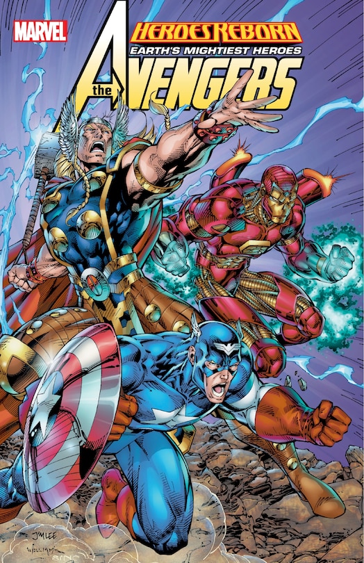 Front cover_HEROES REBORN: AVENGERS [NEW PRINTING]
