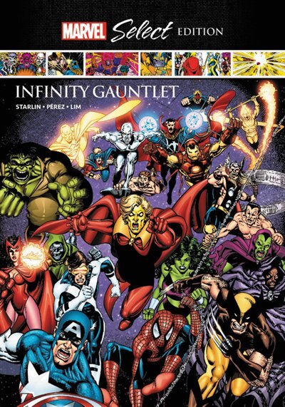 Front cover_Infinity Gauntlet Marvel Select Edition