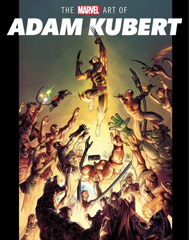 Front cover_The Marvel Art of Adam Kubert