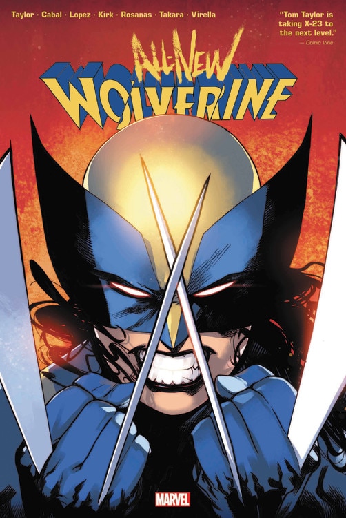 Front cover_All-new Wolverine By Tom Taylor Omnibus