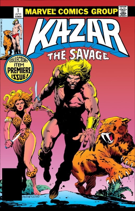 Front cover_Ka-zar The Savage Omnibus