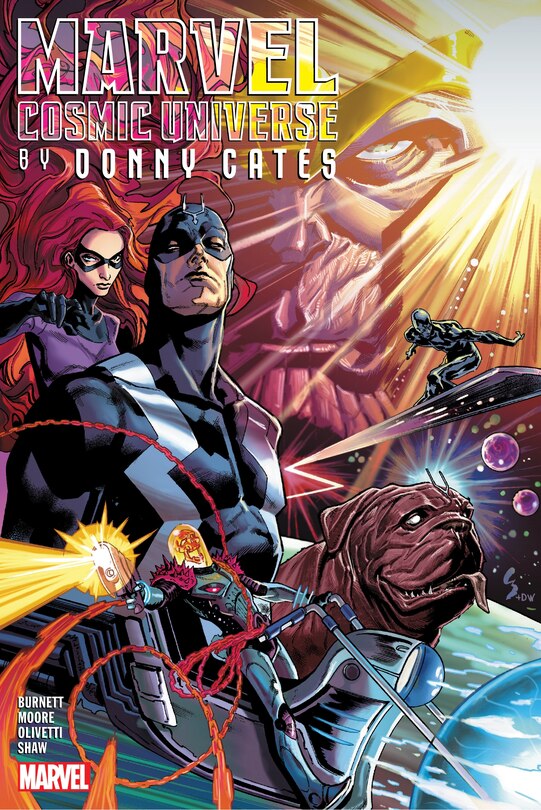 Front cover_Marvel Cosmic Universe By Donny Cates Omnibus Vol. 1