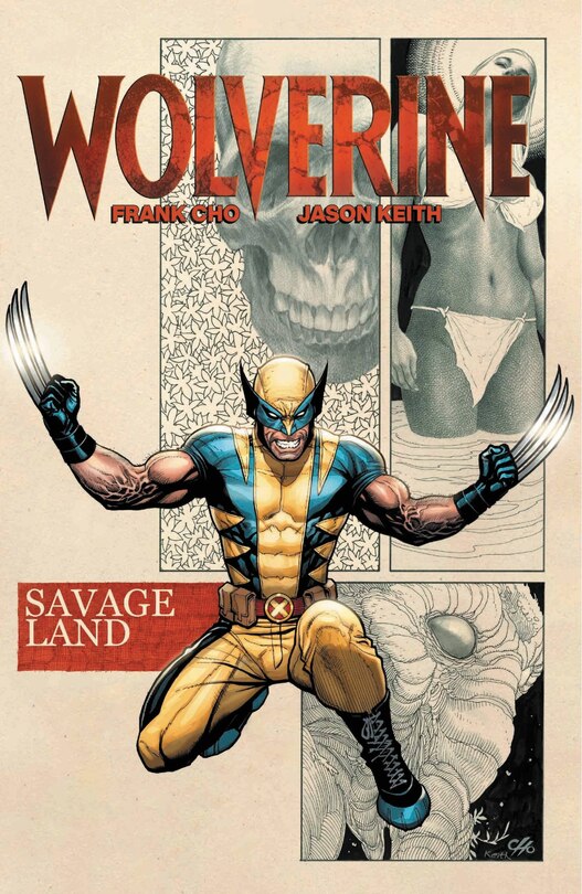 Couverture_Wolverine By Frank Cho: Savage Land