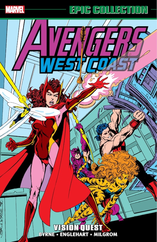 Front cover_AVENGERS WEST COAST EPIC COLLECTION: VISION QUEST