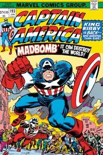 Front cover_CAPTAIN AMERICA BY JACK KIRBY OMNIBUS [NEW PRINTING]