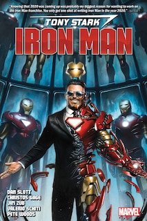 Front cover_Tony Stark: Iron Man By Dan Slott Omnibus